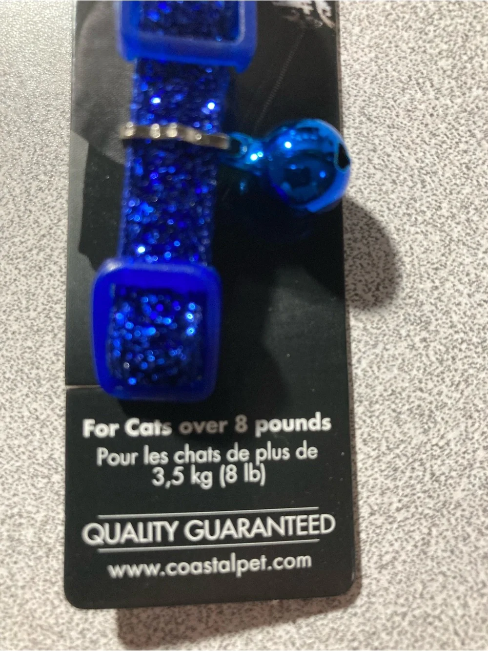 Cat Safe Blue Fashion Breakaway Collar By Coastal Pet. NWT